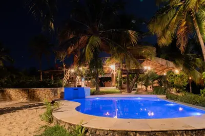 A piscina em ou perto de Moriá Eco Lodge