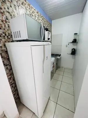 A cozinha ou kitchenette de La casita lilás