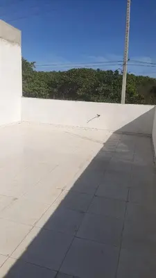 A planta de Rooftop na lagoa