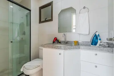 Uma casa de banho em VG Sun #209 - Apartamento no Cumbuco por Carpediem