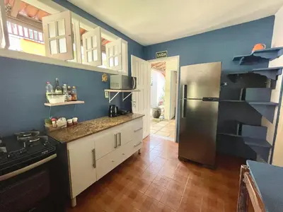 A cozinha ou kitchenette de Bada Hostel & Kite School