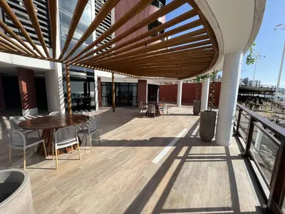 Uma varanda ou terraço em Particular Iate Plaza
