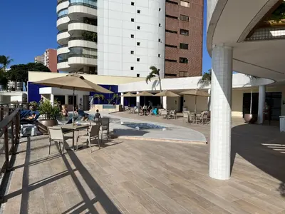 O edifício onde o apartamento está situado