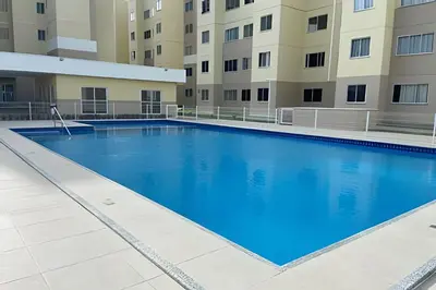 A piscina em ou perto de Hosts BR - Apartamentos funcionais