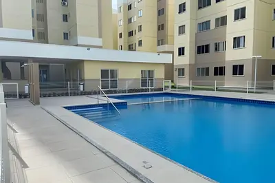 A piscina em ou perto de Hosts BR - Apartamentos funcionais