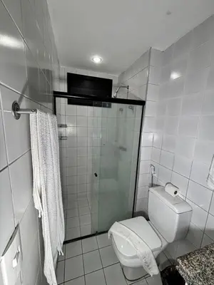 A planta de Flat Meireles, Vista Mar, Avenida Abolição AP1404