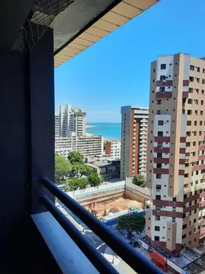 A planta de Flat Meireles, Vista Mar, Avenida Abolição AP1404