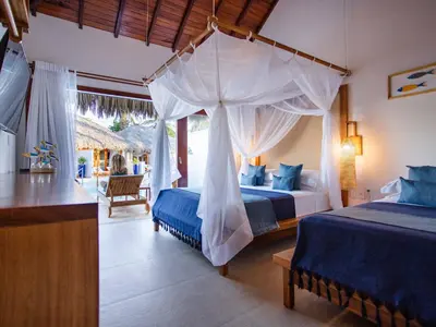 Uma cama ou camas num quarto em MKNI Hotel - Makani Experience