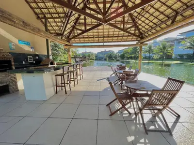 Um restaurante ou outro lugar para comer em Golf Ville Resort - Porto das Dunas