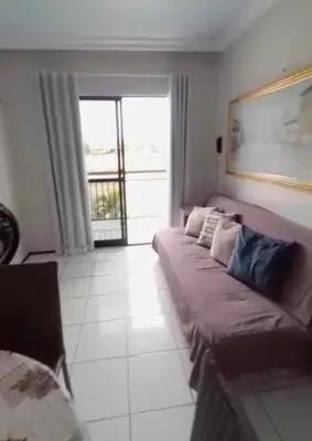 Uma área de estar em Crystal Park Flat