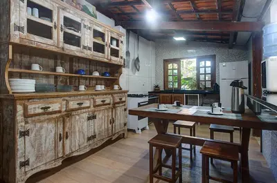 A planta de Casarão Serenitá