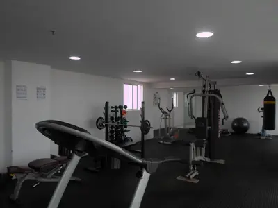 O centro de fitness e/ou as comodidades de fitness de Studio Iracema Temporada Aconchegante