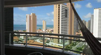 Uma varanda ou terraço em Studio Iracema Temporada Aconchegante