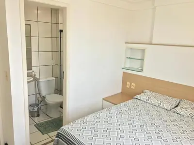 Uma casa de banho em Apartamento Meireles