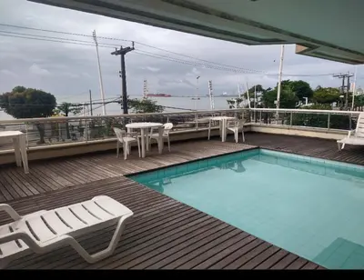 A piscina em ou perto de Flat Frente Mar 4 hospedes401