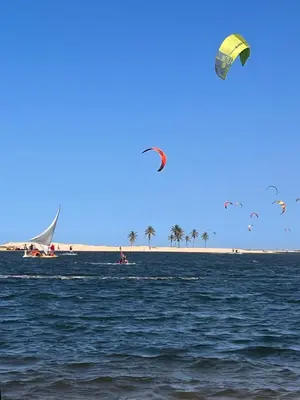 Os clientes hospedados em Pé na Areia no Cumbuco - Eco Paradise 110