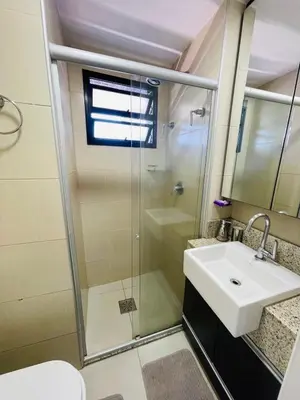 Uma casa de banho em Apartamento Landscape