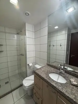 Uma casa de banho em Beach Class Fortaleza by AM