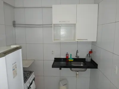 A cozinha ou kitchenette de Brisa Brasil Residence