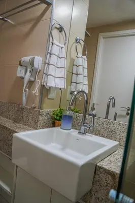 Uma casa de banho em Beira Mar Fortaleza Landscape Luxo