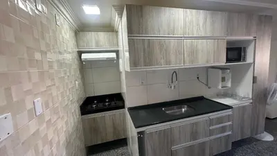 A cozinha ou kitchenette de Flat New Point