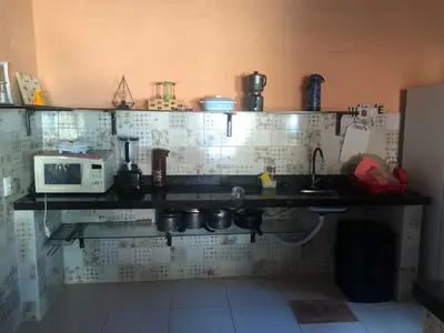 A cozinha ou kitchenette de Sacada do mar