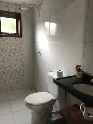 Uma casa de banho em Casa Refúgio Familiar