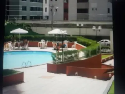 A piscina em ou perto de Apartamento com toda mobília nova de frente para o mar praia de iracema