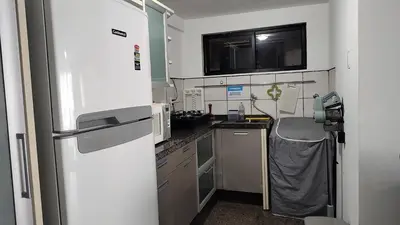 A cozinha ou kitchenette de Familia VIP 4 Pessoas Praia de Iracema