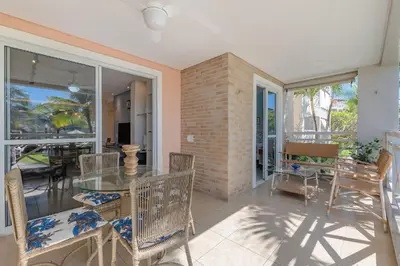 Uma varanda ou terraço em Portamaris Resort - Apartamento luxo by Carpediem