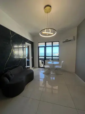 Uma área de estar em 952A Golden Flat Fortaleza
