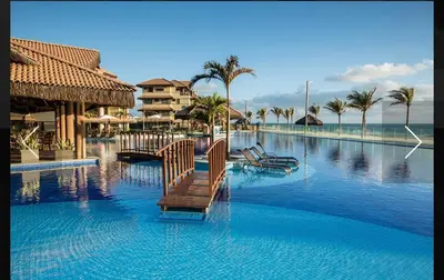 A piscina em ou perto de Manhattan Beach Aquiraz Riviera