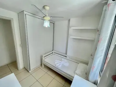 Uma cama ou camas num quarto em Condomínio Vivence
