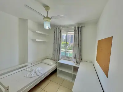 Uma cama ou camas num quarto em Condomínio Vivence