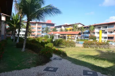 O edifício onde o apartamento está situado