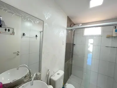 Uma casa de banho em Apartamento Confortável - Porto das Dunas - Perto do Beach Park