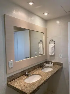 Uma casa de banho em Pousada Tropical Ilhas