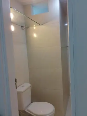 Uma casa de banho em Apartamento Bonavides