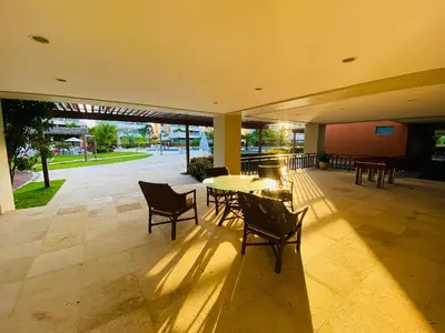 Uma área de estar em Resort incrível Vila do Porto
