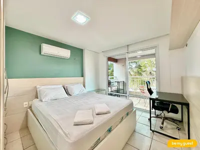 Uma cama ou camas num quarto em Resort incrível Vila do Porto
