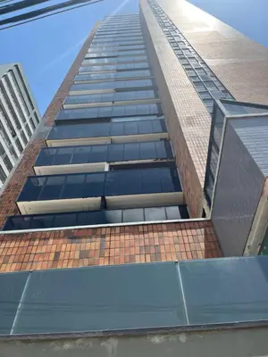 O edifício onde o aparthotel está situado