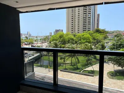Uma varanda ou terraço em Flat Iracema Residence