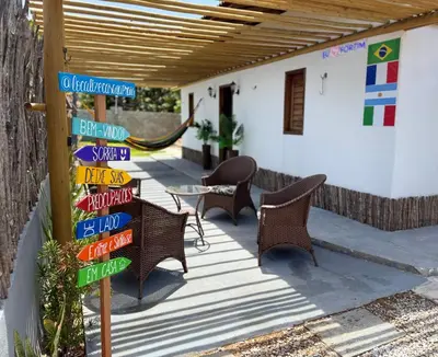 A planta de L2 Localize casa na praia pontal