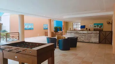 A cozinha ou kitchenette de Apto Completo - Vila do Mar - Beach Park - PDD