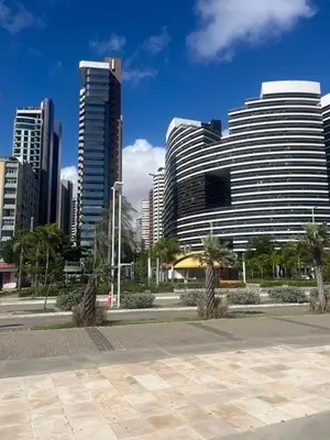 O edifício onde o apartamento está situado