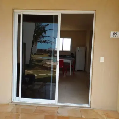 A planta de Vista do paraíso AP 09 Condomínio vilas na Praia Residente