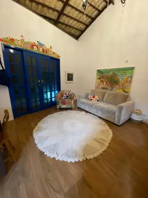 Uma área de estar em Apartamento Charme Guará - Na Praça de Guaramiranga