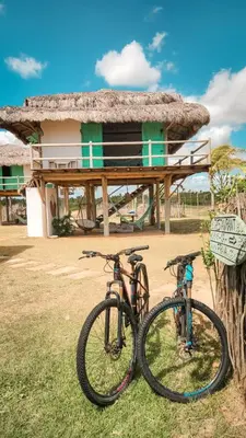Andar de bicicleta em Villa Água Viva ou nos arredores