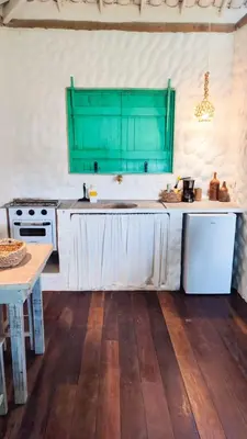 A cozinha ou kitchenette de Villa Água Viva