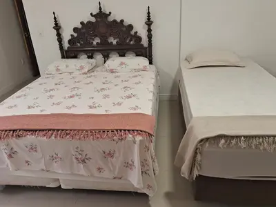 Uma cama ou camas num quarto em Casa Sagrada 282